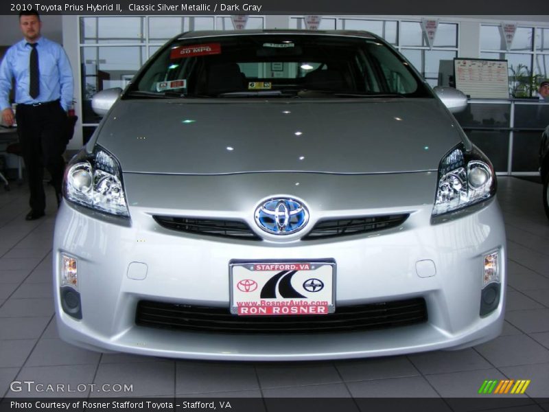 Classic Silver Metallic / Dark Gray 2010 Toyota Prius Hybrid II