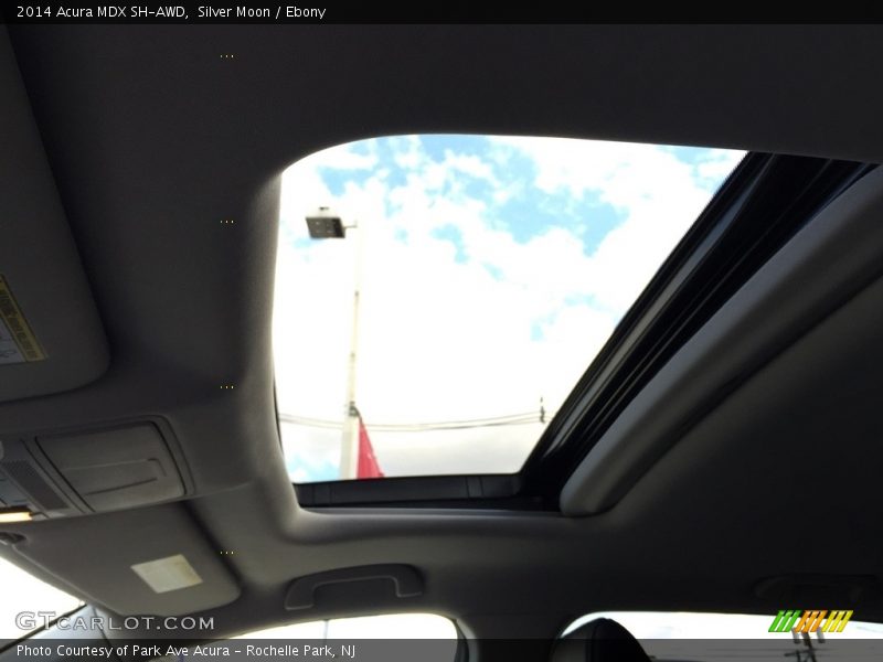 Silver Moon / Ebony 2014 Acura MDX SH-AWD