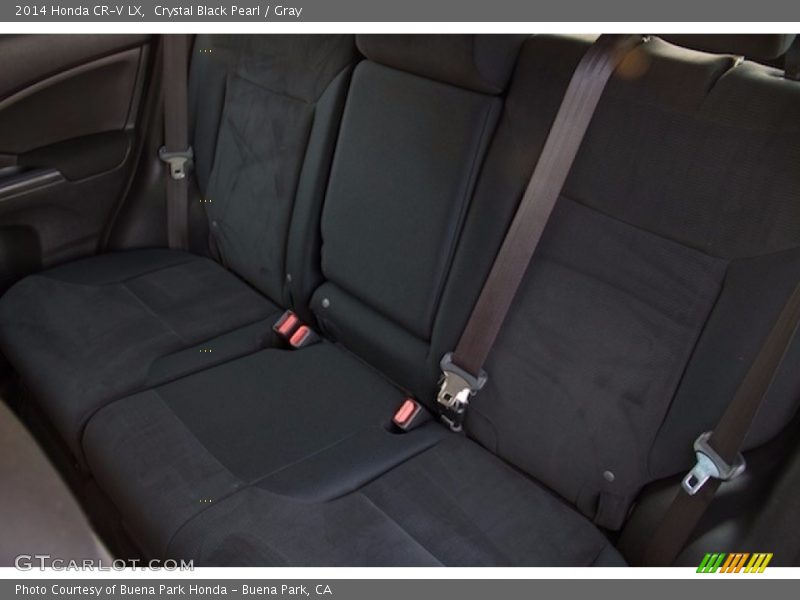 Crystal Black Pearl / Gray 2014 Honda CR-V LX
