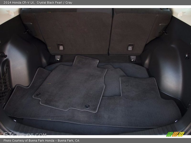 Crystal Black Pearl / Gray 2014 Honda CR-V LX
