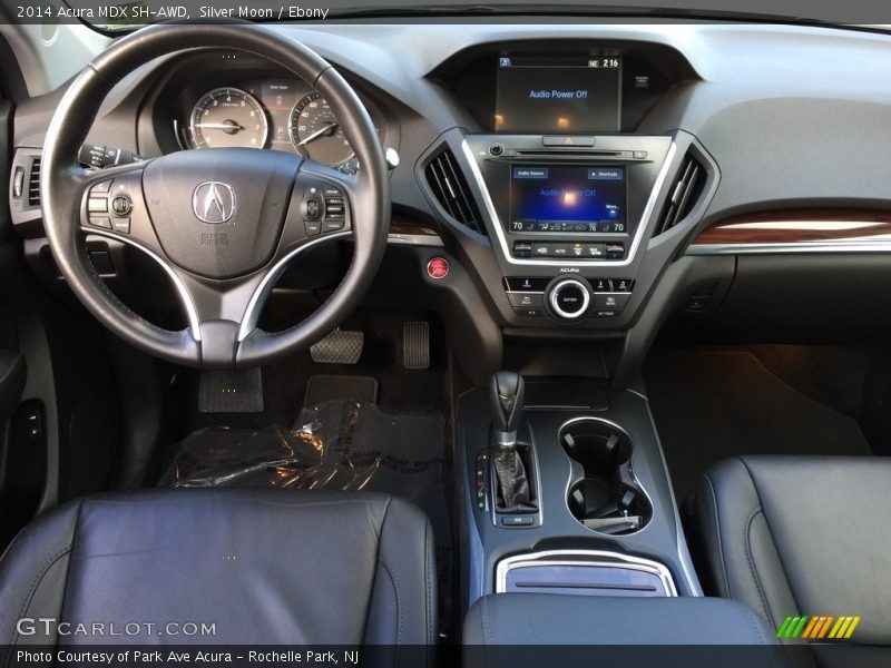Silver Moon / Ebony 2014 Acura MDX SH-AWD