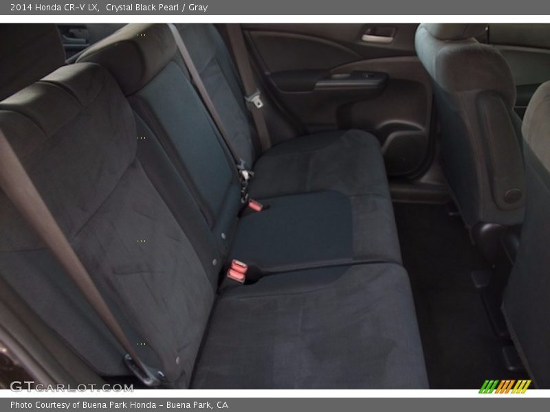 Crystal Black Pearl / Gray 2014 Honda CR-V LX