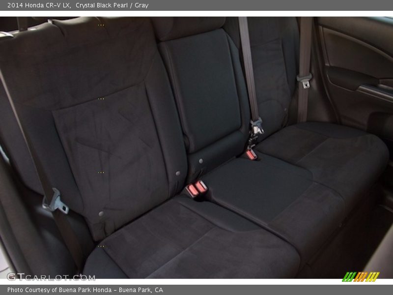 Crystal Black Pearl / Gray 2014 Honda CR-V LX