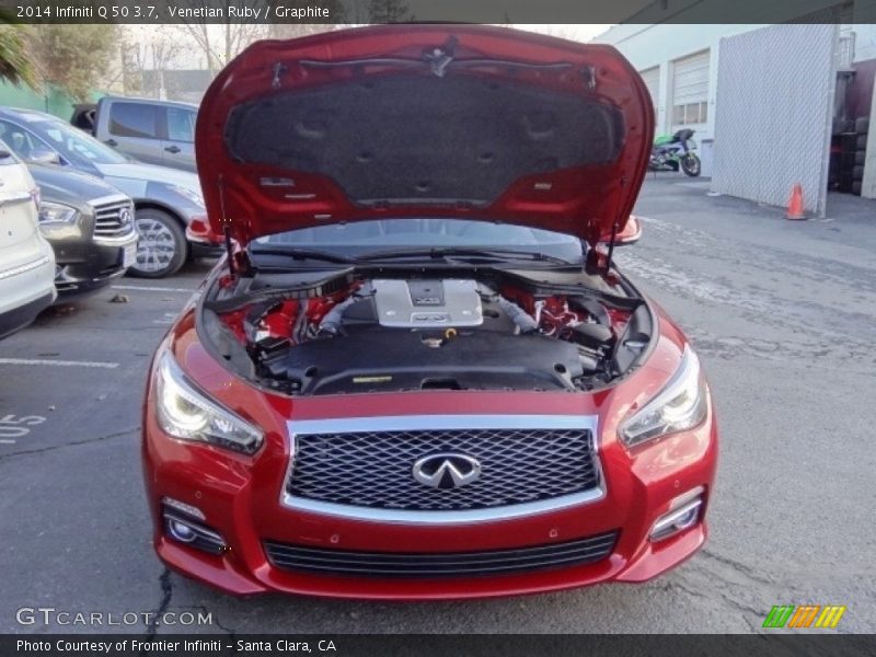 Venetian Ruby / Graphite 2014 Infiniti Q 50 3.7