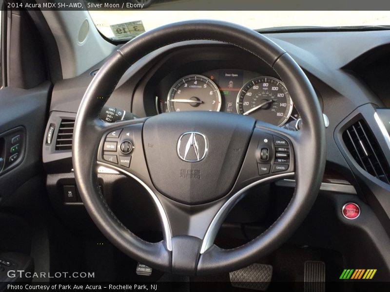 Silver Moon / Ebony 2014 Acura MDX SH-AWD