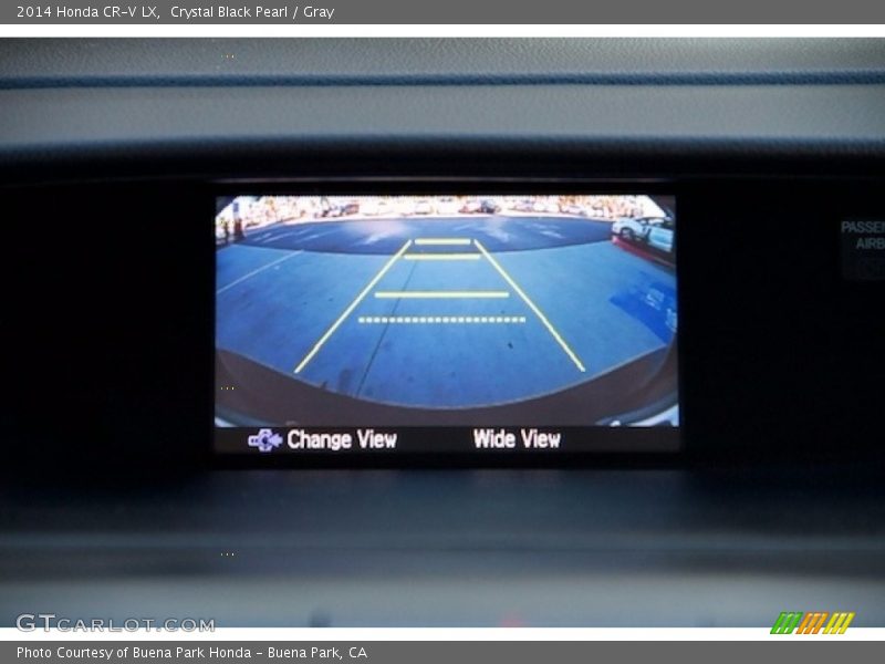 Crystal Black Pearl / Gray 2014 Honda CR-V LX