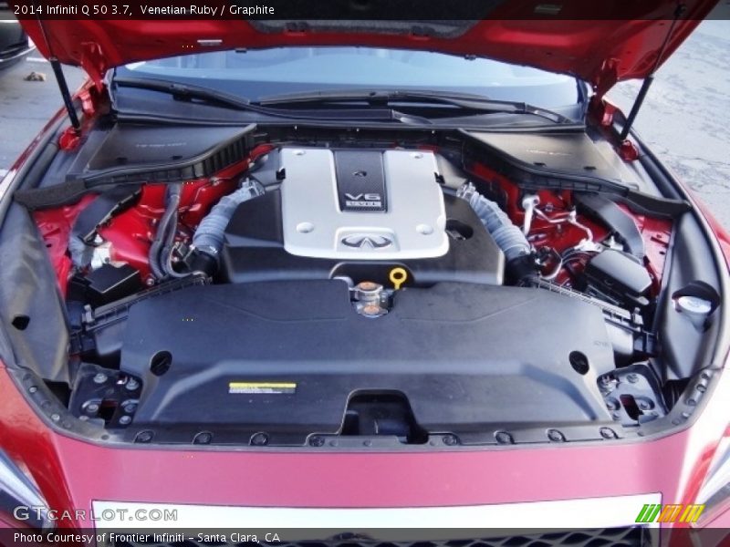 Venetian Ruby / Graphite 2014 Infiniti Q 50 3.7