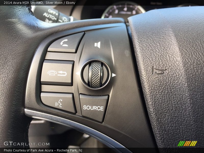 Silver Moon / Ebony 2014 Acura MDX SH-AWD