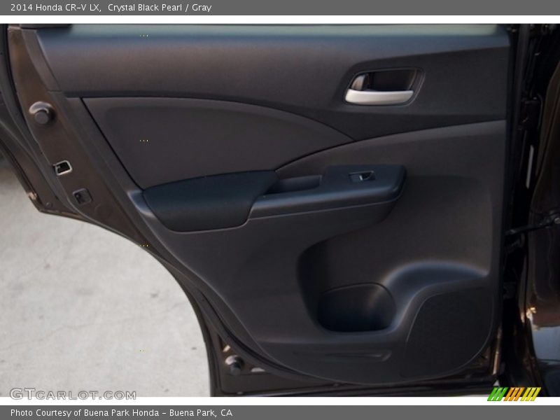 Crystal Black Pearl / Gray 2014 Honda CR-V LX