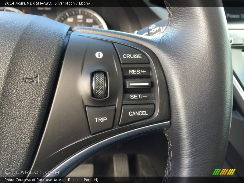 Silver Moon / Ebony 2014 Acura MDX SH-AWD
