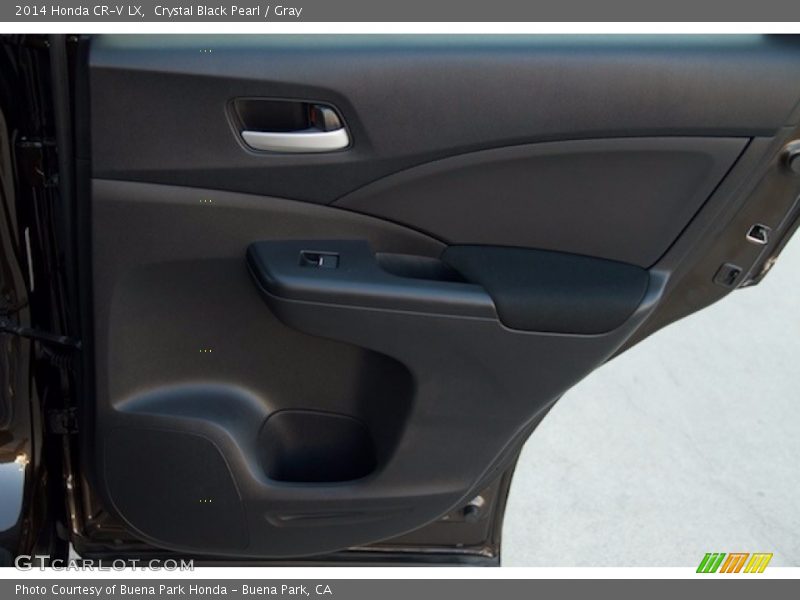 Crystal Black Pearl / Gray 2014 Honda CR-V LX