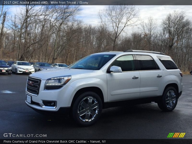 White Frost Tricoat / Ebony 2017 GMC Acadia Limited AWD