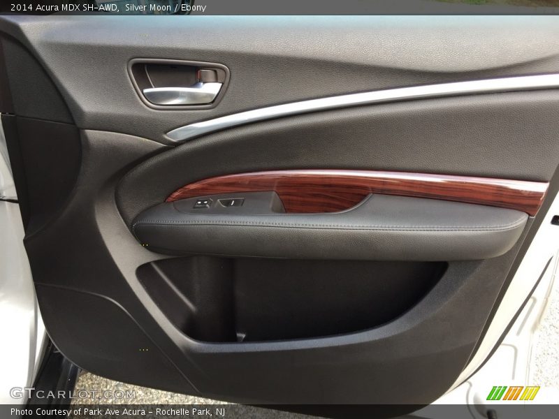 Silver Moon / Ebony 2014 Acura MDX SH-AWD