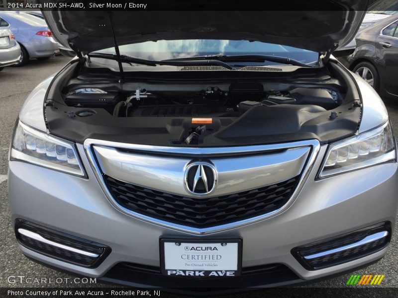 Silver Moon / Ebony 2014 Acura MDX SH-AWD