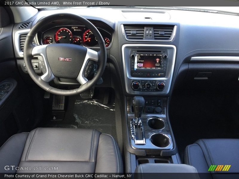White Frost Tricoat / Ebony 2017 GMC Acadia Limited AWD