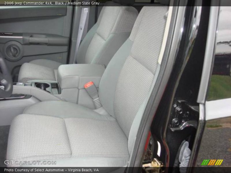 Black / Medium Slate Gray 2006 Jeep Commander 4x4