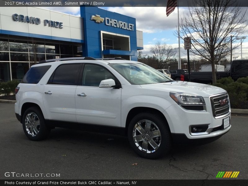 Summit White / Ebony 2017 GMC Acadia Limited AWD