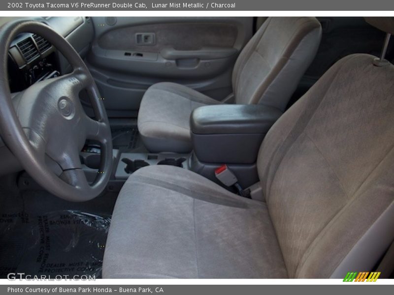 Lunar Mist Metallic / Charcoal 2002 Toyota Tacoma V6 PreRunner Double Cab