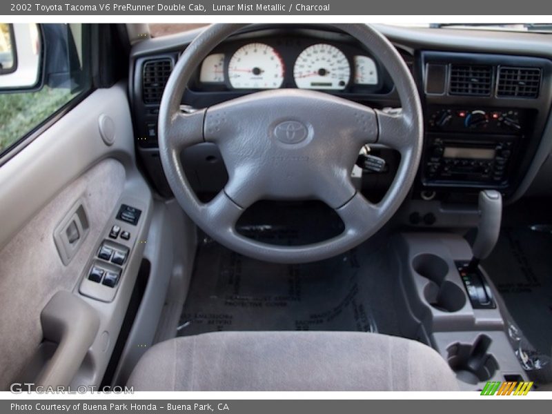 Lunar Mist Metallic / Charcoal 2002 Toyota Tacoma V6 PreRunner Double Cab