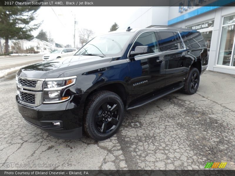 Black / Jet Black 2017 Chevrolet Suburban LT 4WD