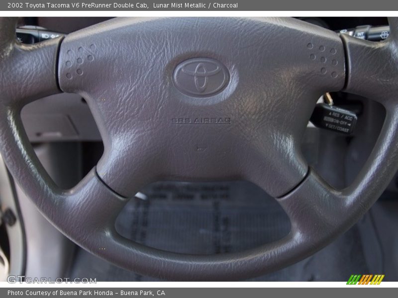 Lunar Mist Metallic / Charcoal 2002 Toyota Tacoma V6 PreRunner Double Cab