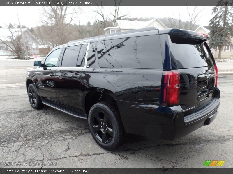 Black / Jet Black 2017 Chevrolet Suburban LT 4WD