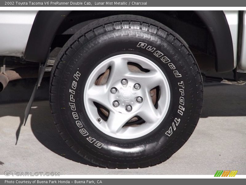 Lunar Mist Metallic / Charcoal 2002 Toyota Tacoma V6 PreRunner Double Cab
