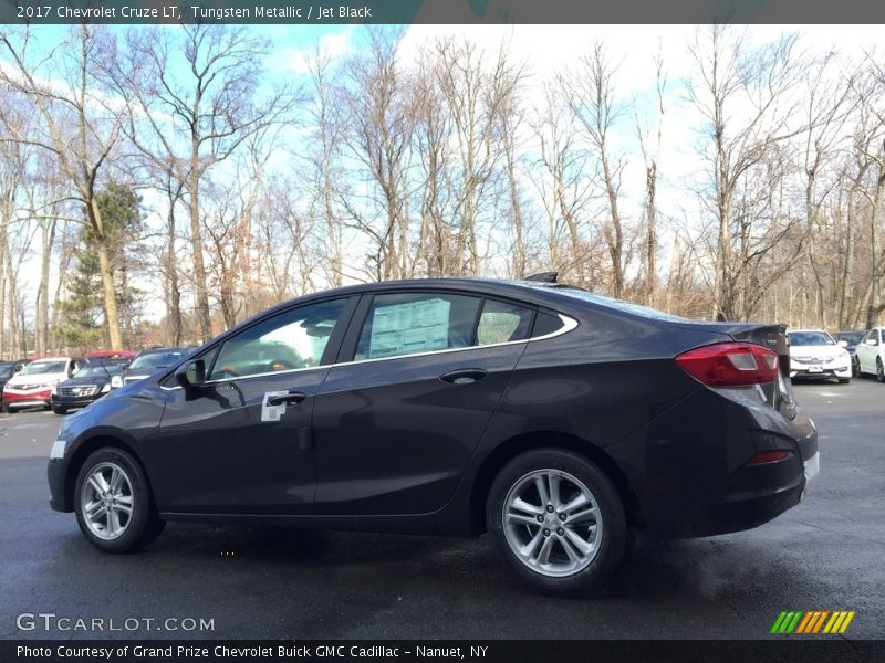 Tungsten Metallic / Jet Black 2017 Chevrolet Cruze LT