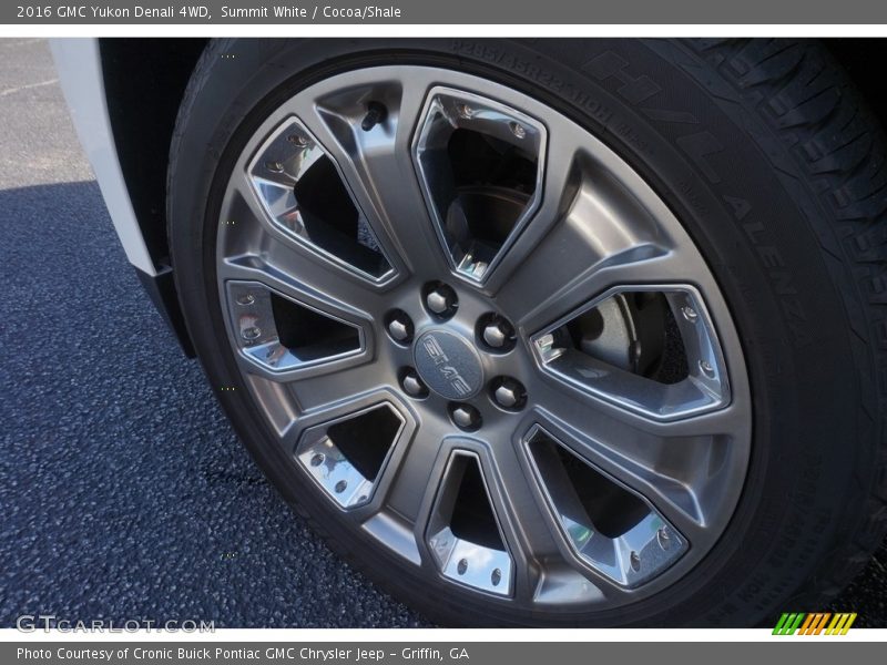 Summit White / Cocoa/Shale 2016 GMC Yukon Denali 4WD