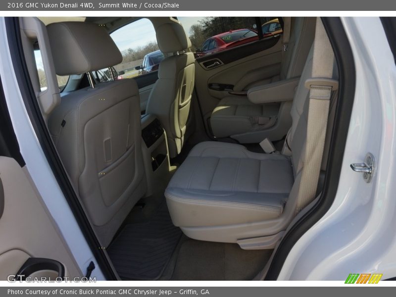 Summit White / Cocoa/Shale 2016 GMC Yukon Denali 4WD