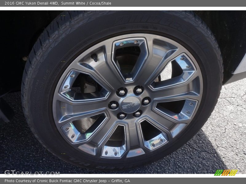 Summit White / Cocoa/Shale 2016 GMC Yukon Denali 4WD