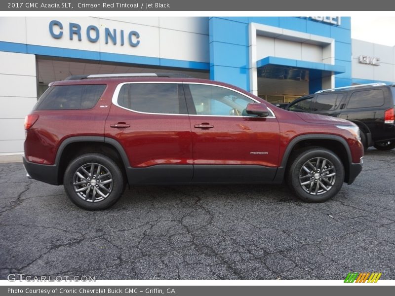 Crimson Red Tintcoat / Jet Black 2017 GMC Acadia SLT