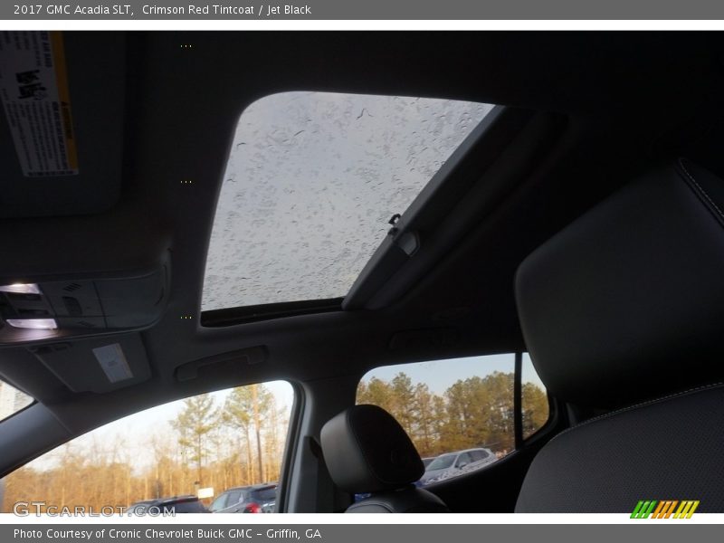 Crimson Red Tintcoat / Jet Black 2017 GMC Acadia SLT