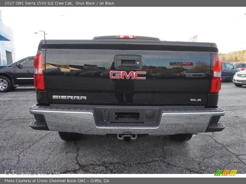 Onyx Black / Jet Black 2017 GMC Sierra 1500 SLE Crew Cab