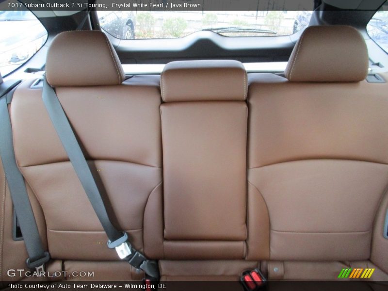 Crystal White Pearl / Java Brown 2017 Subaru Outback 2.5i Touring