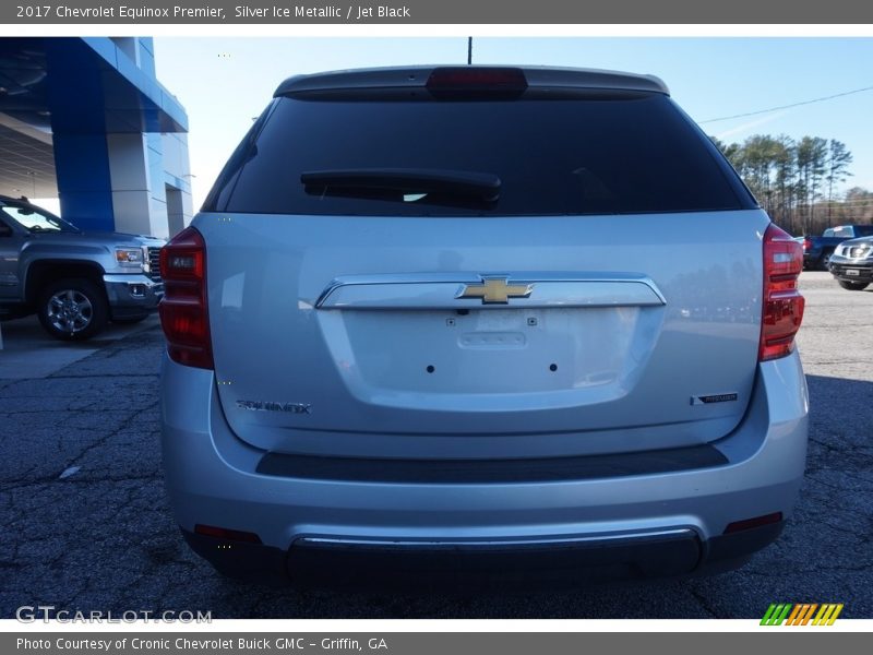 Silver Ice Metallic / Jet Black 2017 Chevrolet Equinox Premier