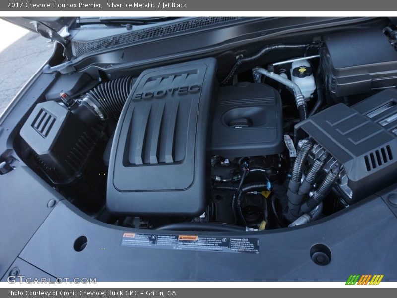 Silver Ice Metallic / Jet Black 2017 Chevrolet Equinox Premier