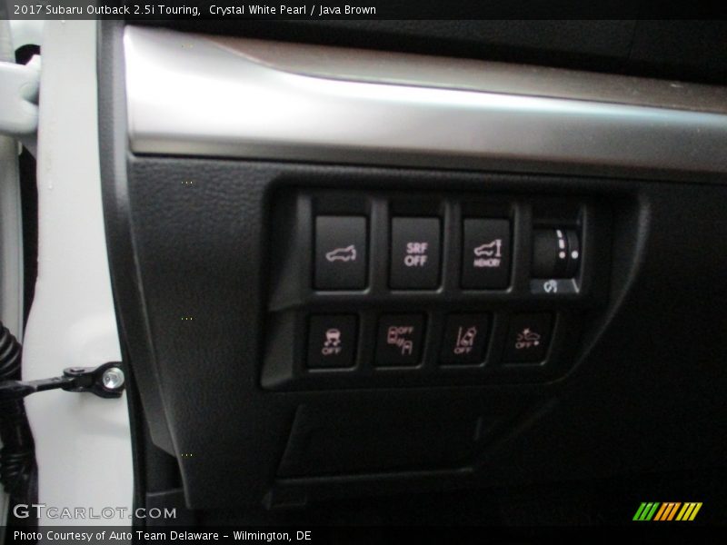 Crystal White Pearl / Java Brown 2017 Subaru Outback 2.5i Touring