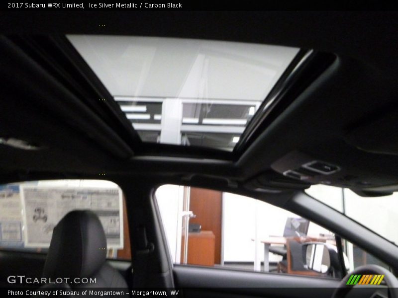 Ice Silver Metallic / Carbon Black 2017 Subaru WRX Limited