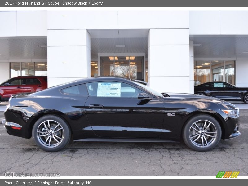Shadow Black / Ebony 2017 Ford Mustang GT Coupe