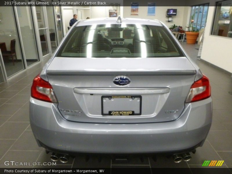 Ice Silver Metallic / Carbon Black 2017 Subaru WRX Limited