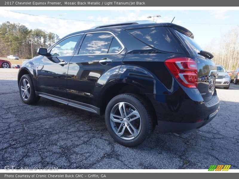 Mosaic Black Metallic / Light Titanium/Jet Black 2017 Chevrolet Equinox Premier