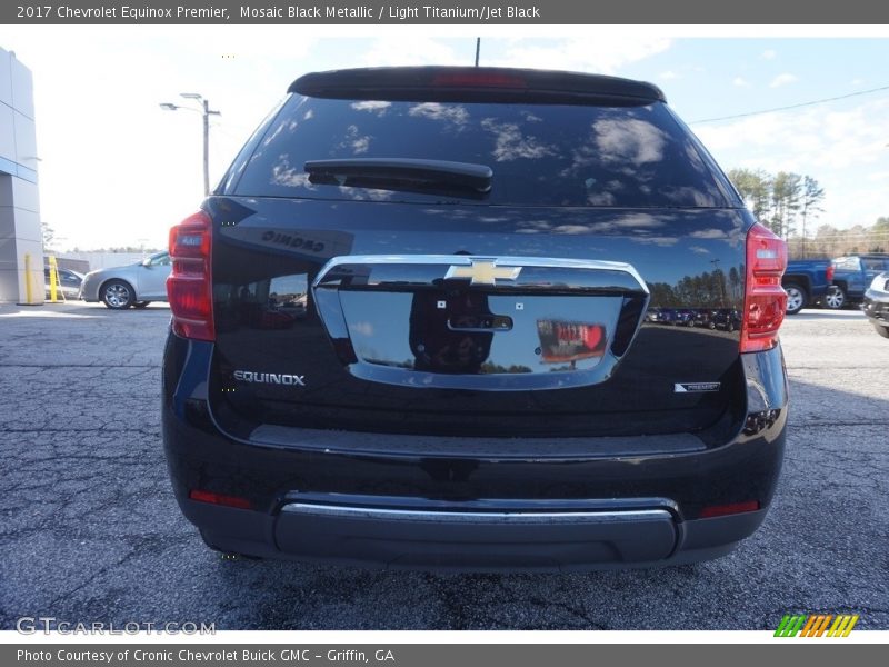 Mosaic Black Metallic / Light Titanium/Jet Black 2017 Chevrolet Equinox Premier