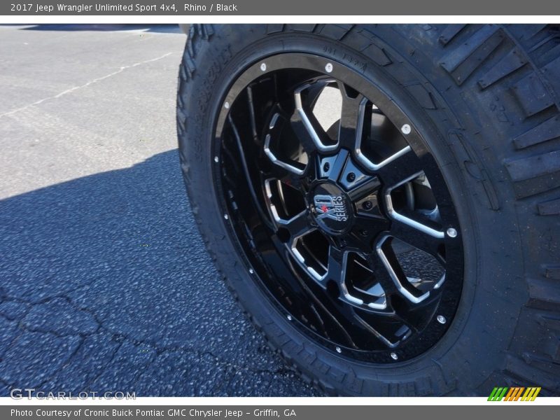 Rhino / Black 2017 Jeep Wrangler Unlimited Sport 4x4