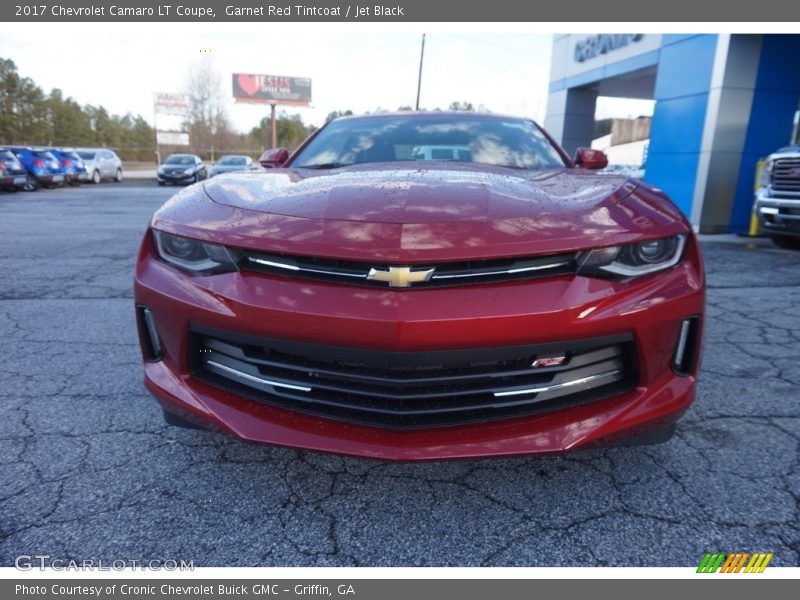 Garnet Red Tintcoat / Jet Black 2017 Chevrolet Camaro LT Coupe