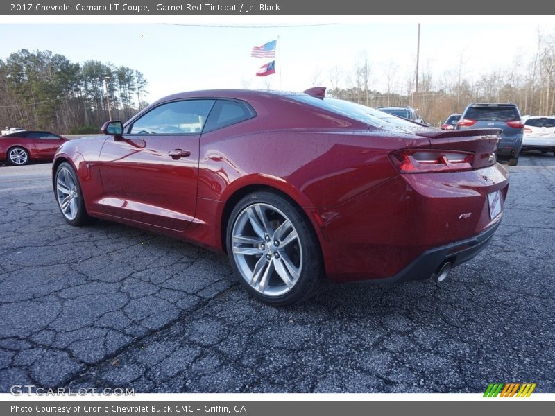 Garnet Red Tintcoat / Jet Black 2017 Chevrolet Camaro LT Coupe
