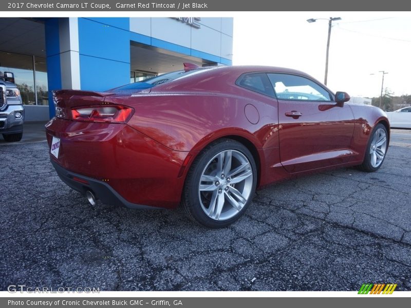 Garnet Red Tintcoat / Jet Black 2017 Chevrolet Camaro LT Coupe