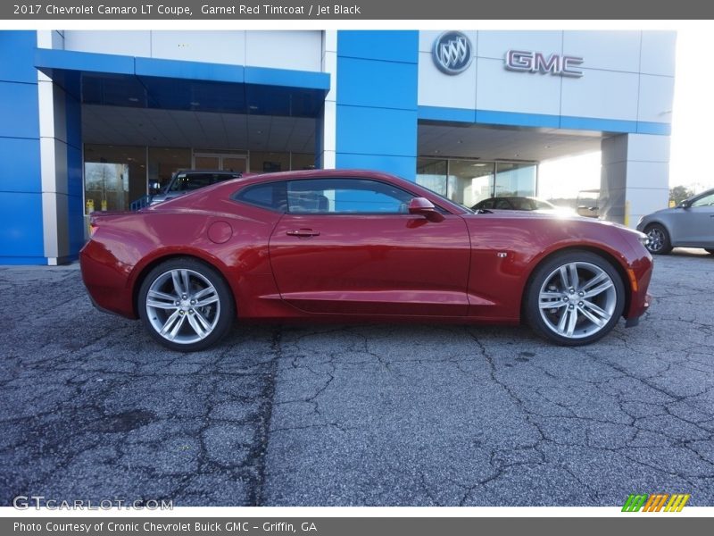 Garnet Red Tintcoat / Jet Black 2017 Chevrolet Camaro LT Coupe