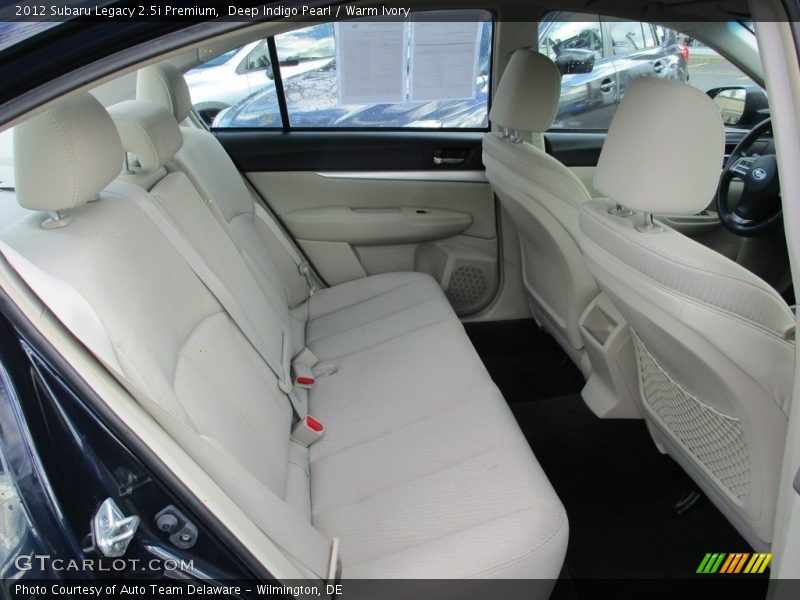 Deep Indigo Pearl / Warm Ivory 2012 Subaru Legacy 2.5i Premium