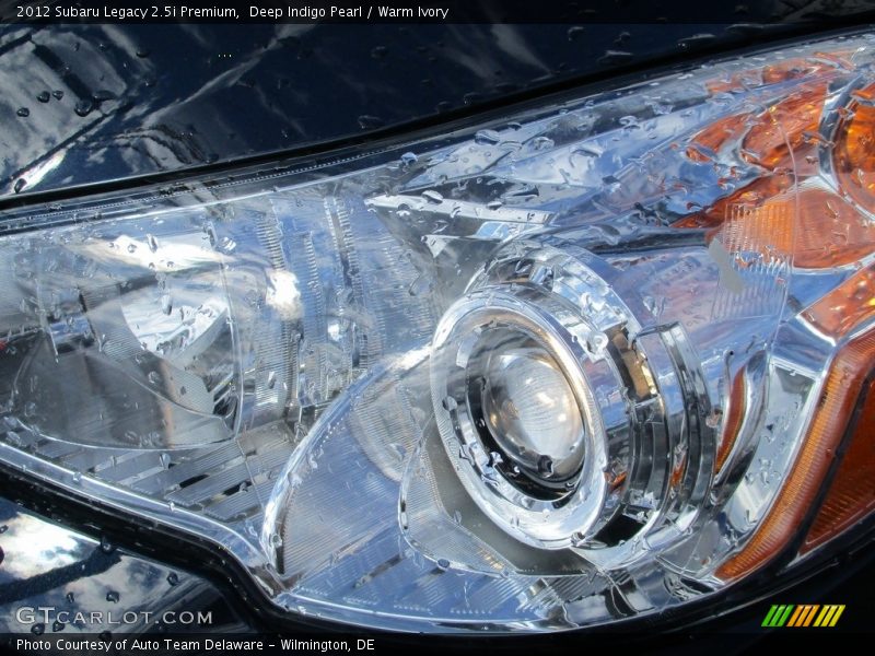 Deep Indigo Pearl / Warm Ivory 2012 Subaru Legacy 2.5i Premium